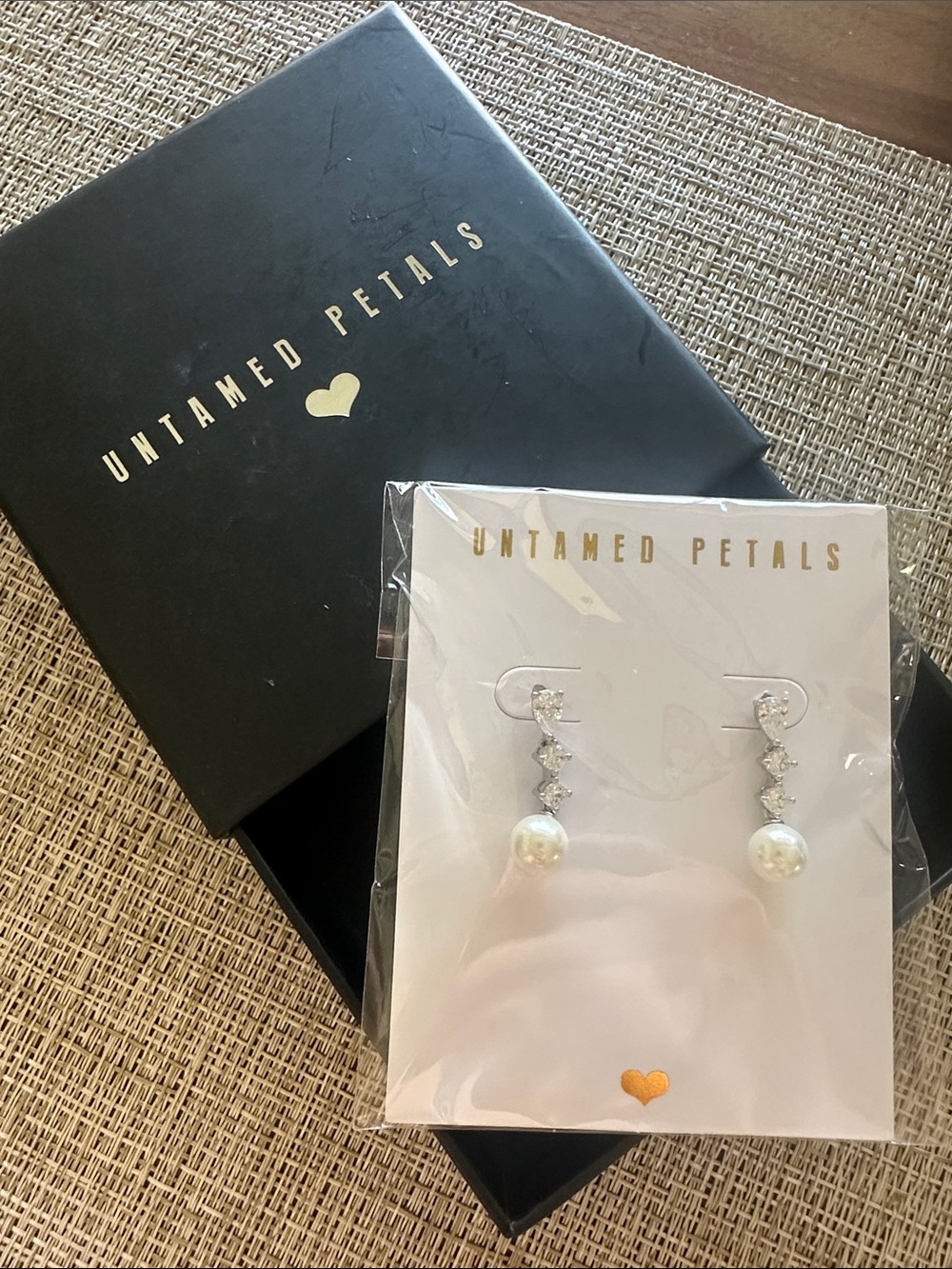 Silver - Pearl and Crystal Drop Earrings
